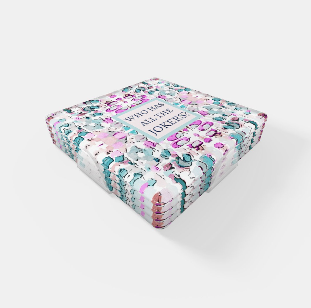 City Queen Mahjong Coaster Set — Amanda Toppe Living